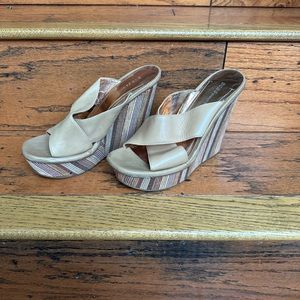 BCBGeneration Platform Heels - Size 10